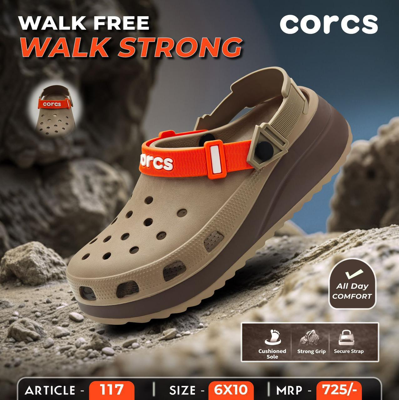 Corcs Built For Rough — Beige