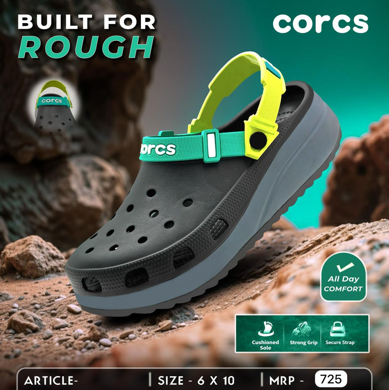 Corcs Built For Rough — Red