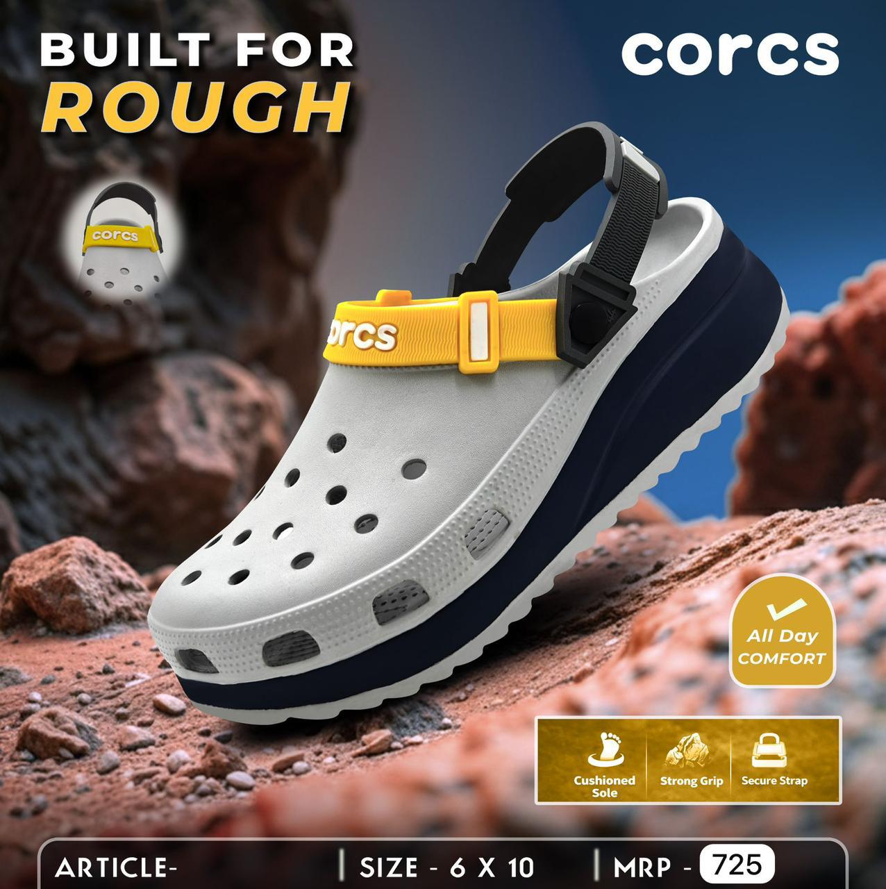 Corcs Built For Rough — Beige